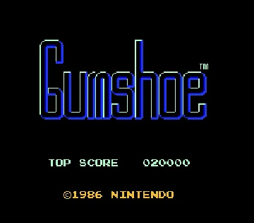 Gumshoe (USA, Europe) screen shot title